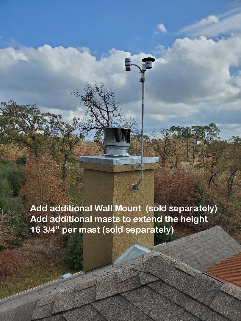 cekay attachment point ready for extension pole to increase height