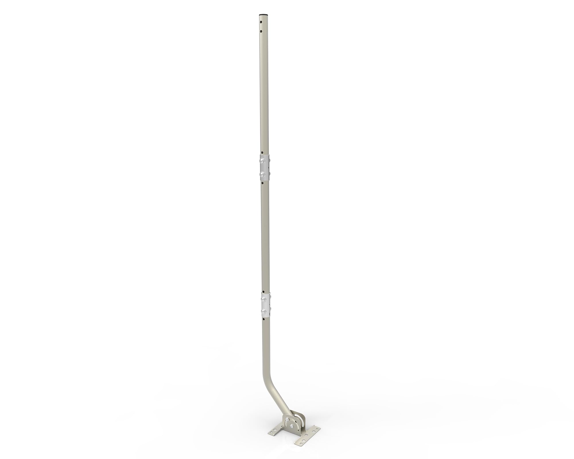 cekay front view of pole showing stable mounting and durable support