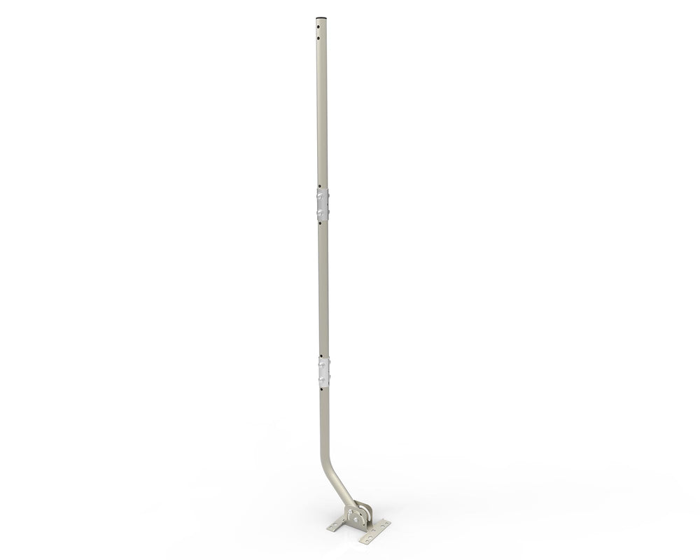 cekay front view of pole showing stable mounting and durable support