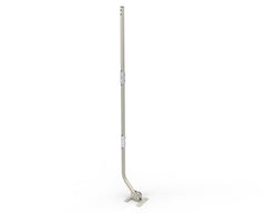 cekay front view of pole showing stable mounting and durable support