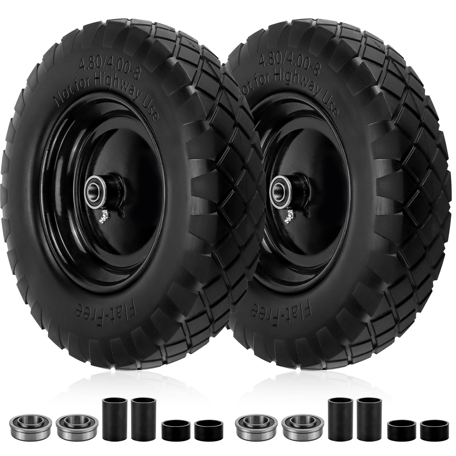 Cenipar front view wheel assembly showing complete replacement and durability