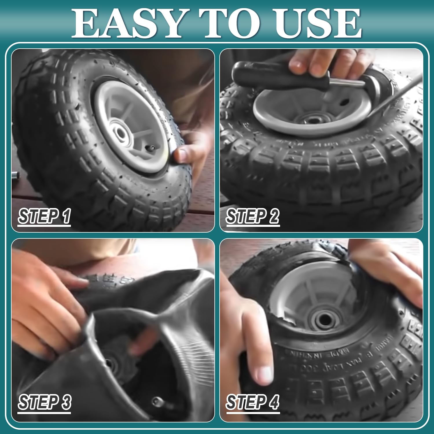 Cenipar pack of four inner tubes stacked to show value and multiple replacements