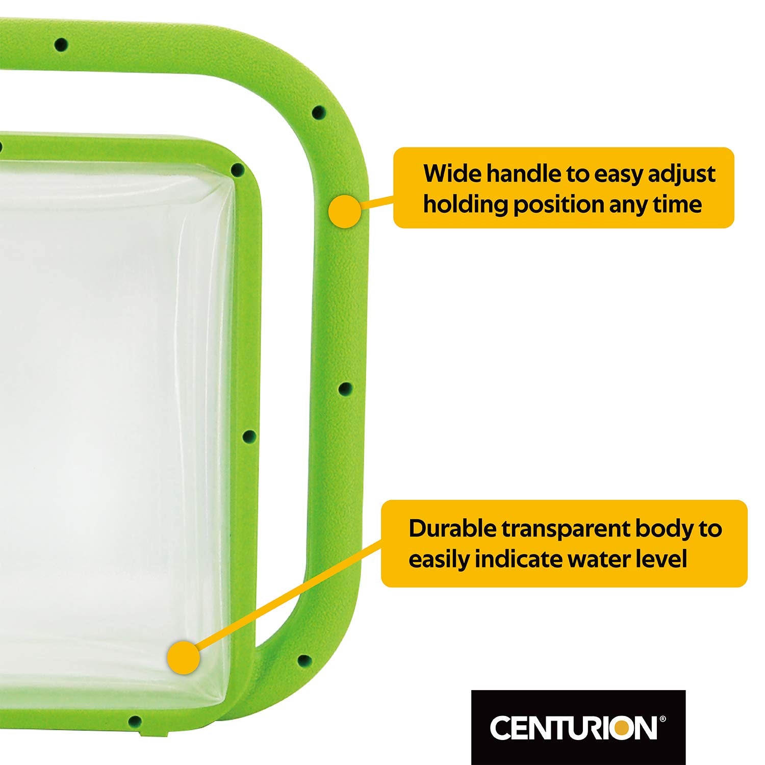 Centurion long stem spout watering a pot for precise reach