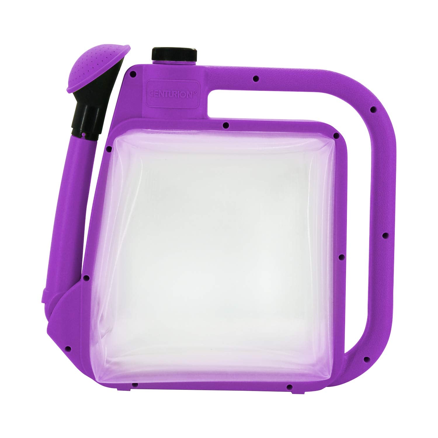 Centurion front view lavender watering can showing compact design benefit