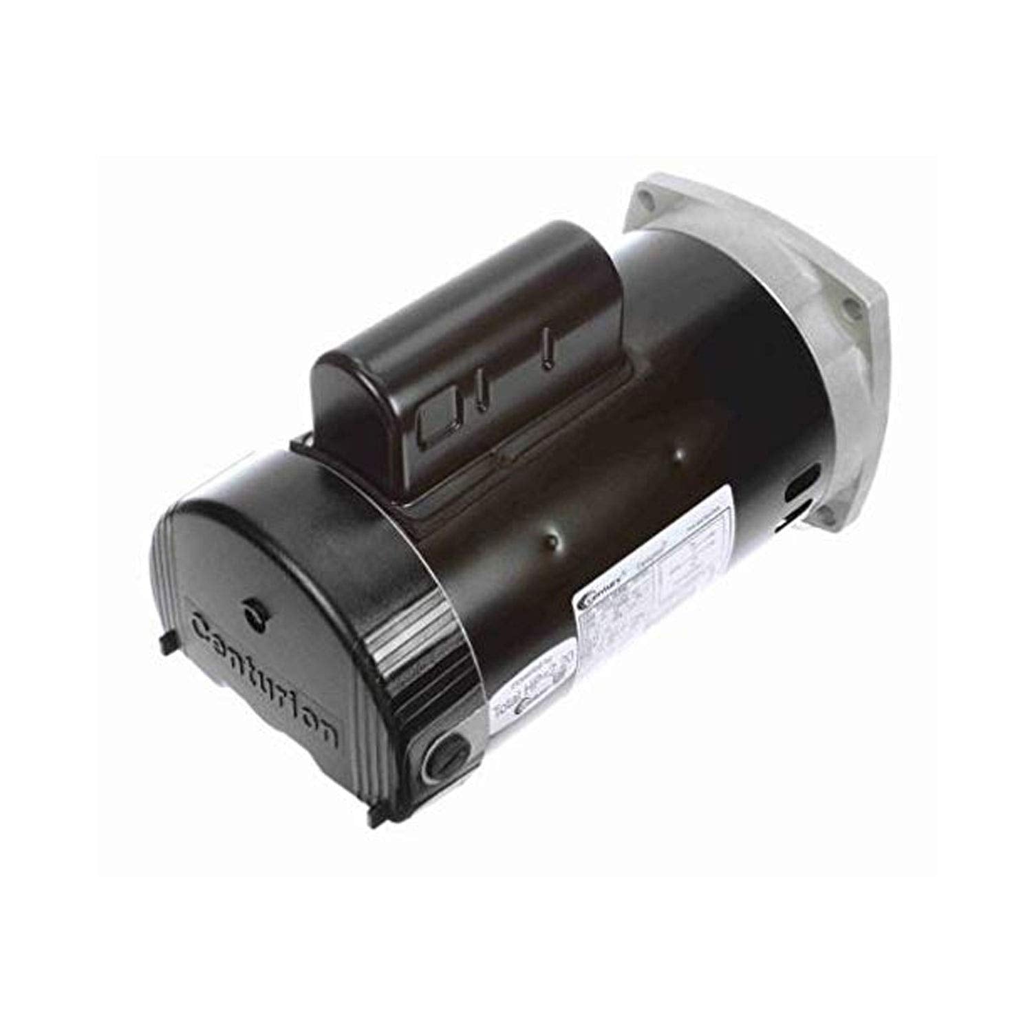 Century Electric Motor stainless steel shaft close-up, corrosion-resistant detail