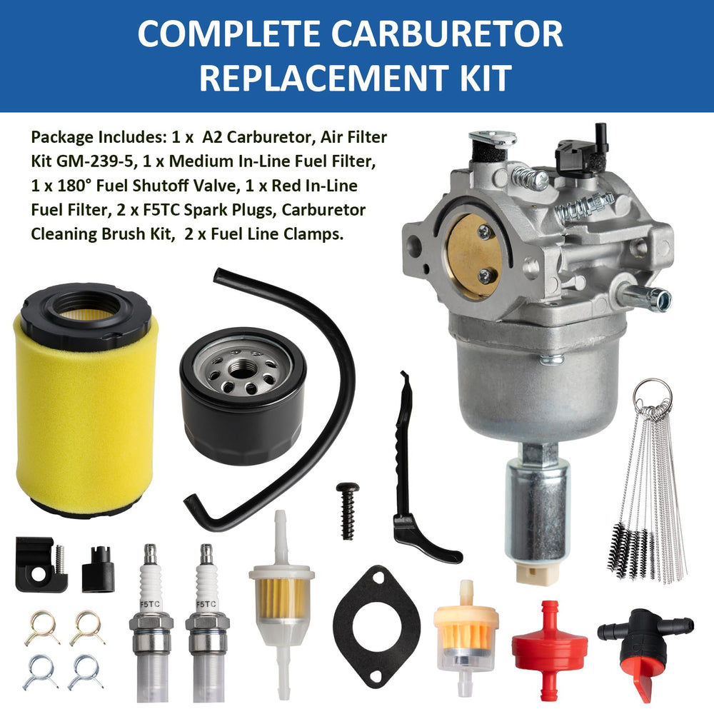 Centuryestar air and oil filters with spark plugs close-up promoting reliable ignition and filtration