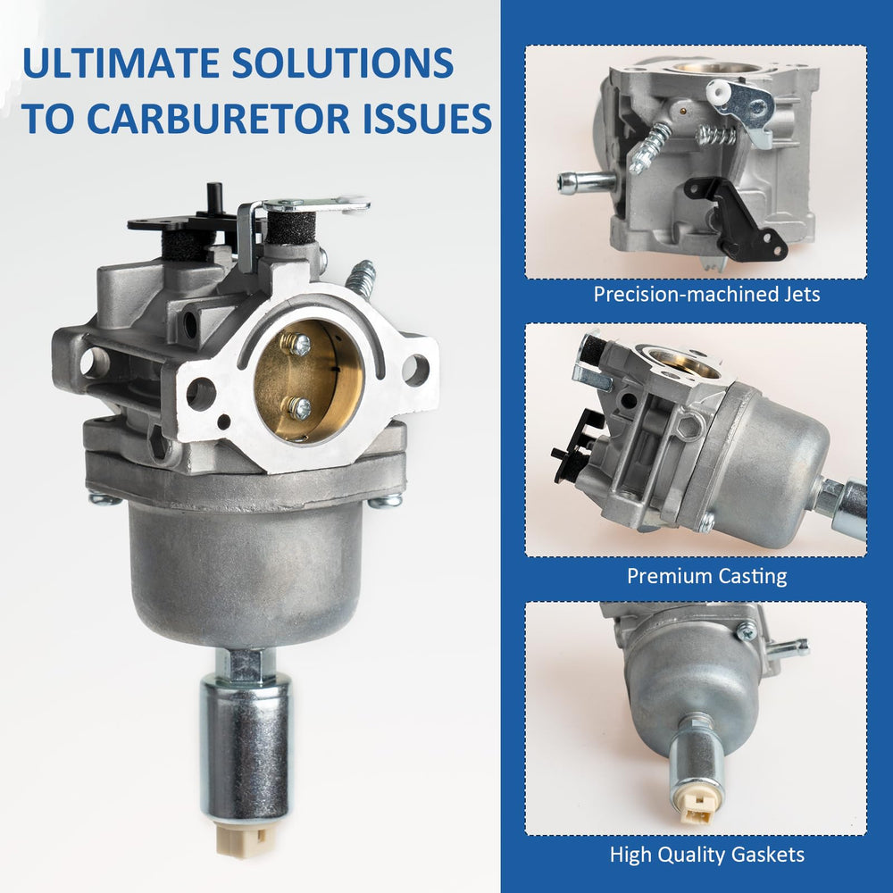 Centuryestar carburetor installed on a Craftsman mower demonstrating fit and improved performance