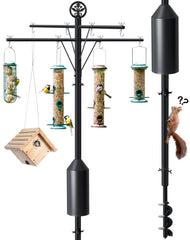 Ceoighe front view of assembled pole showing sturdy multi-hook station benefit