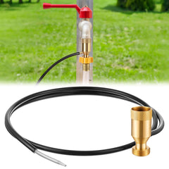 Ceoighe injector front view showing compact design and hose ports for easy installation