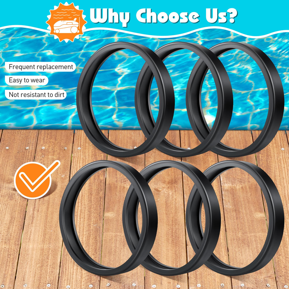 Ceoighe six-pack top view showing included quantity for multiple replacements