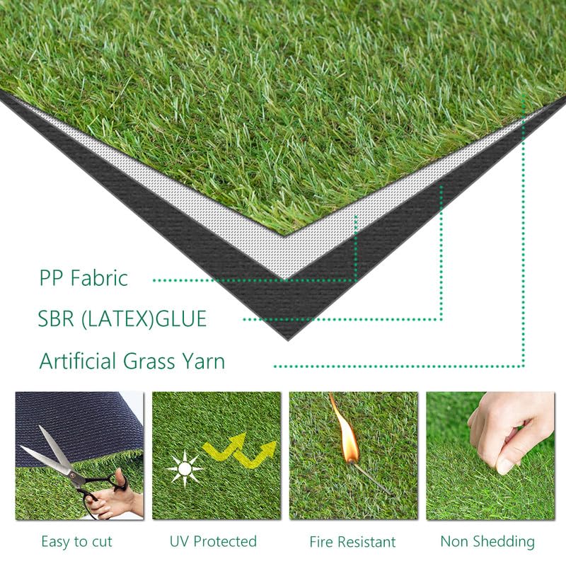 Cestavie underside showing non-slip rubber backing that keeps mat secure and stable