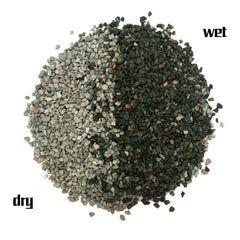 CFKJ pebbles covering succulent pot surface for cleaner, finished look