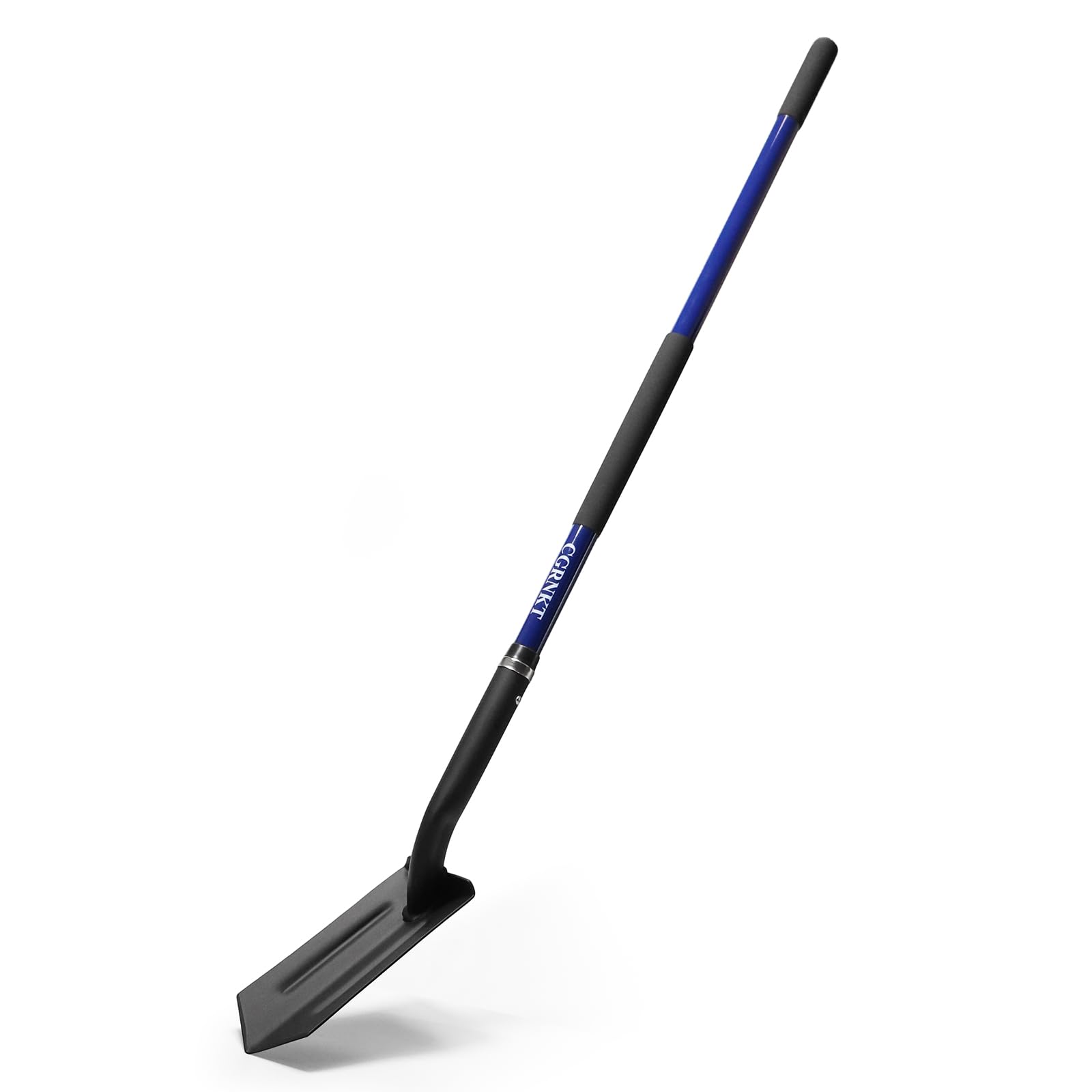 CGRNKT front view showing full shovel and blue handle for professional durability