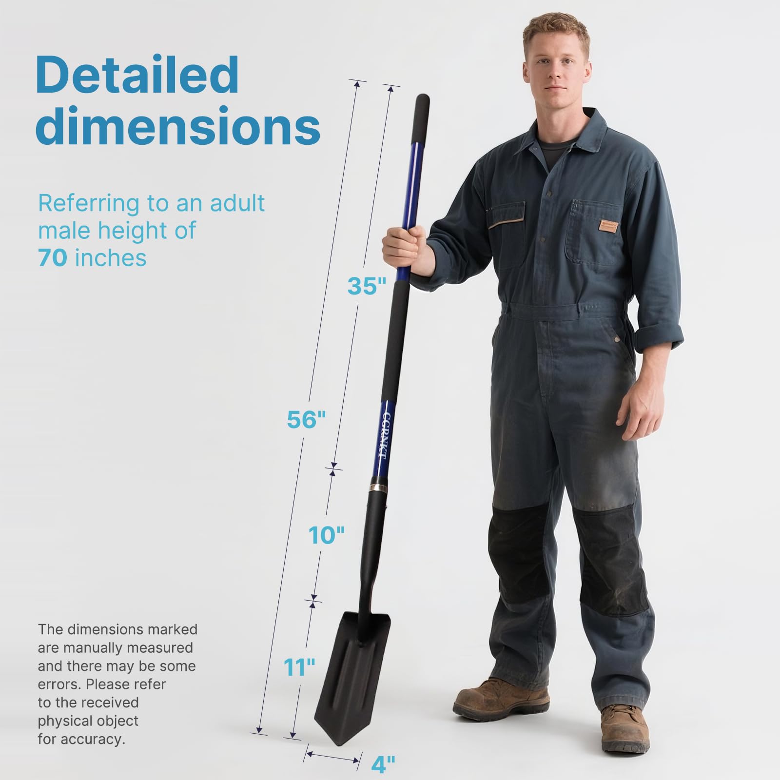 CGRNKT product label and feature callouts illustrating build quality and specs