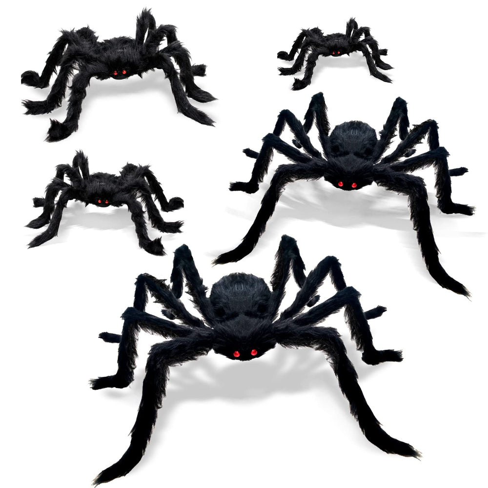 CH HAICHENG front view of five spiders set showing size variety and packaging benefit