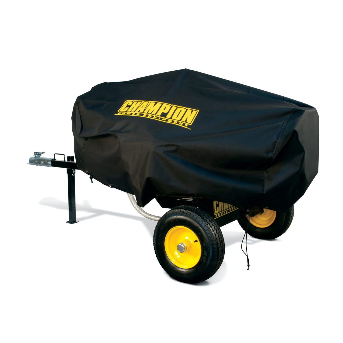 Champion cover front view showing full-fit protection and weather resistance