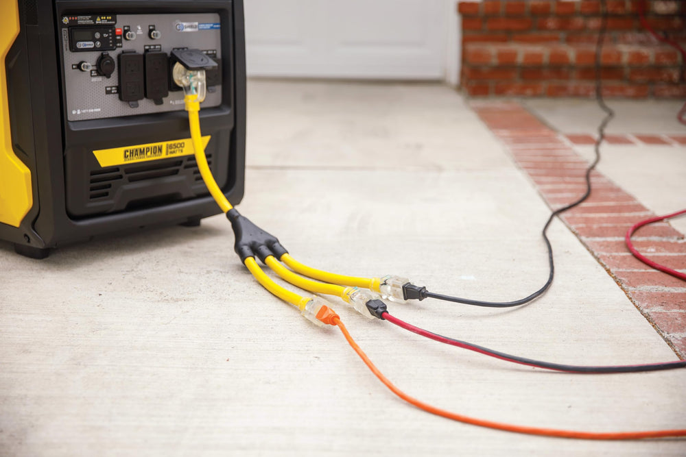 Champion length scale comparison showing compact two-foot adapter for low profile