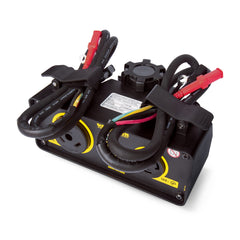 Champion ParaLINK top outlets close-up showing TT-30R and L5-30R for RV convenience