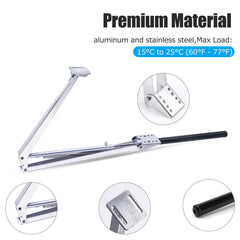 CHANGE MOORE installation hardware clamps and screws for quick setup