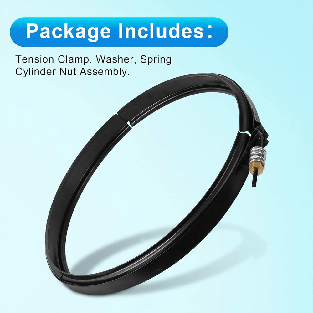 ChangTa clamp in use on pool filtration system for safe, reliable operation