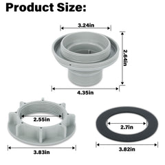 ChangTa strainer nut close-up displaying secure fastening and corrosion resistance