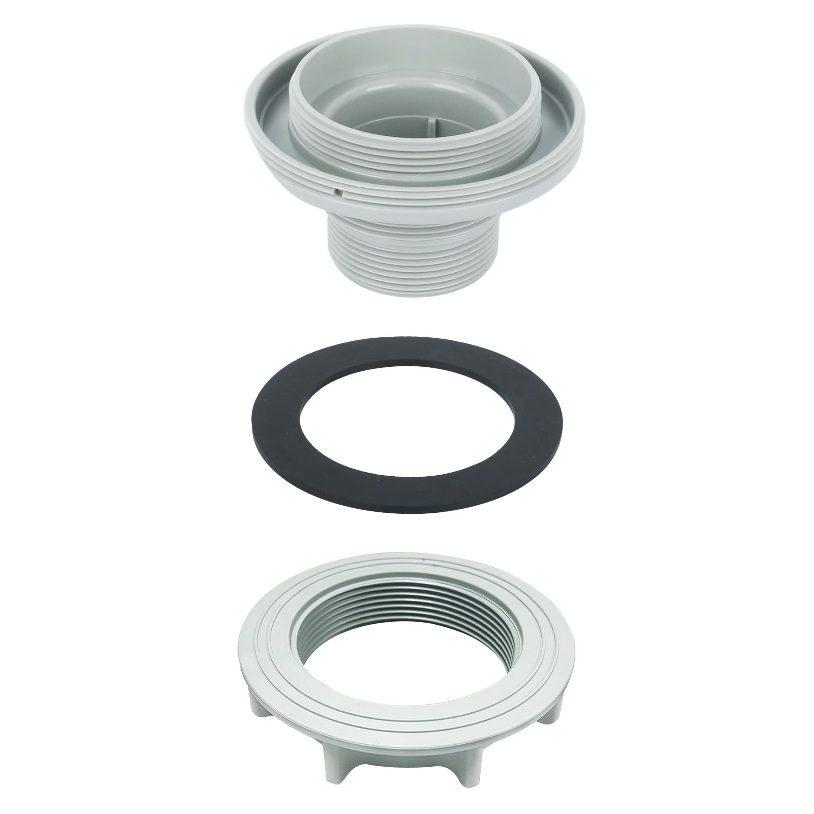ChangTa threaded strainer connector front view showing durable fit and leak prevention