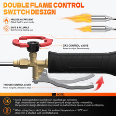 CHAOBING handle with self-igniter and turbo trigger for easy control