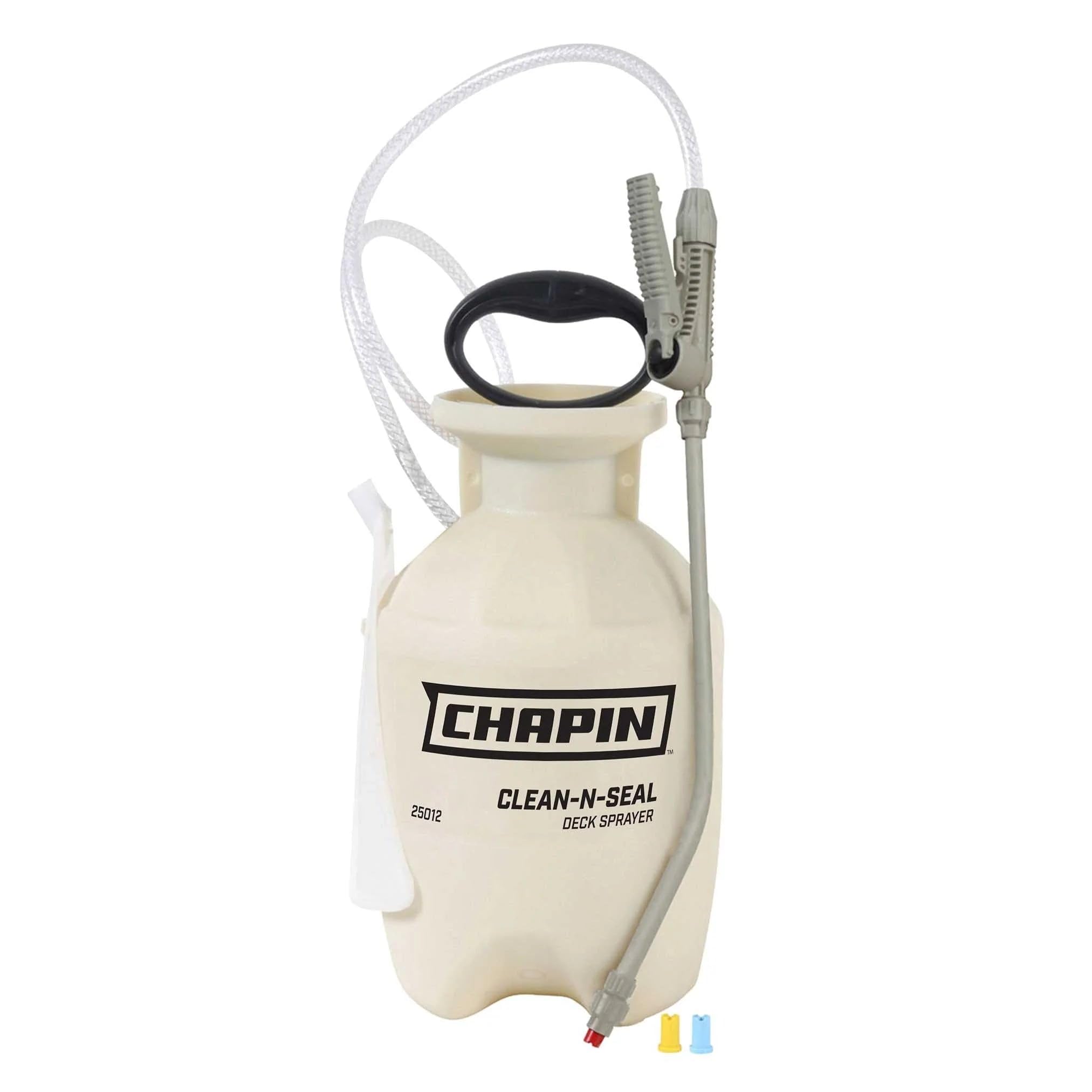 CHAPIN 25012 front view showing funnel-top tank for easy filling and quick level checks