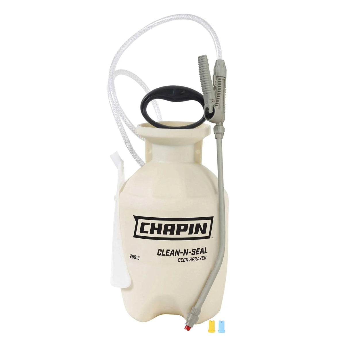 CHAPIN 25012 front view showing funnel-top tank for easy filling and quick level checks