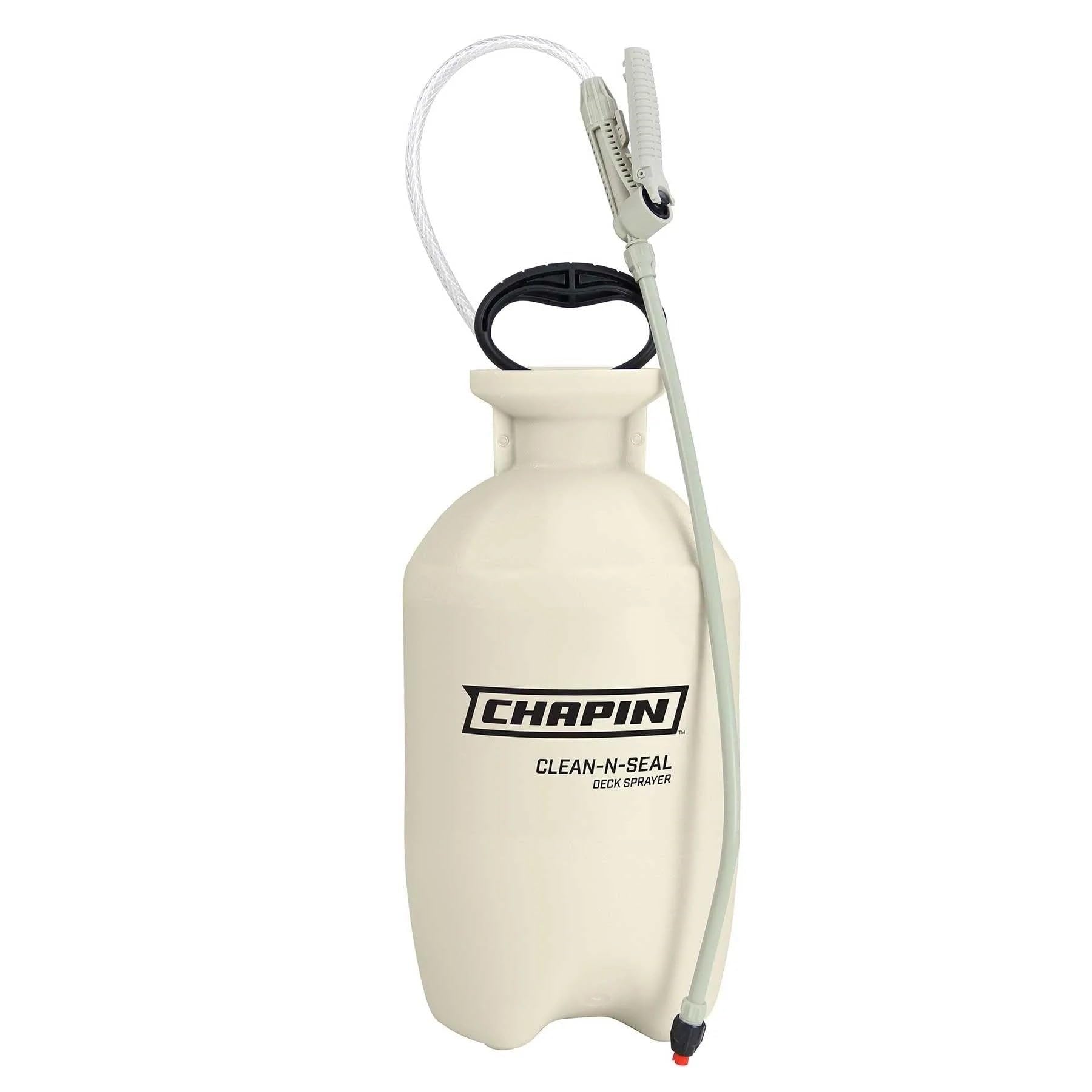 CHAPIN 25020 front view showing translucent tank and ergonomic handle for easy filling