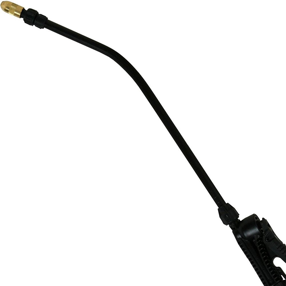 CHAPIN extended pump handle reducing back strain during pressurizing