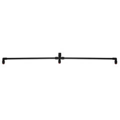 CHAPIN 3-nozzle boom front view showing durable poly construction and wider spray coverage
