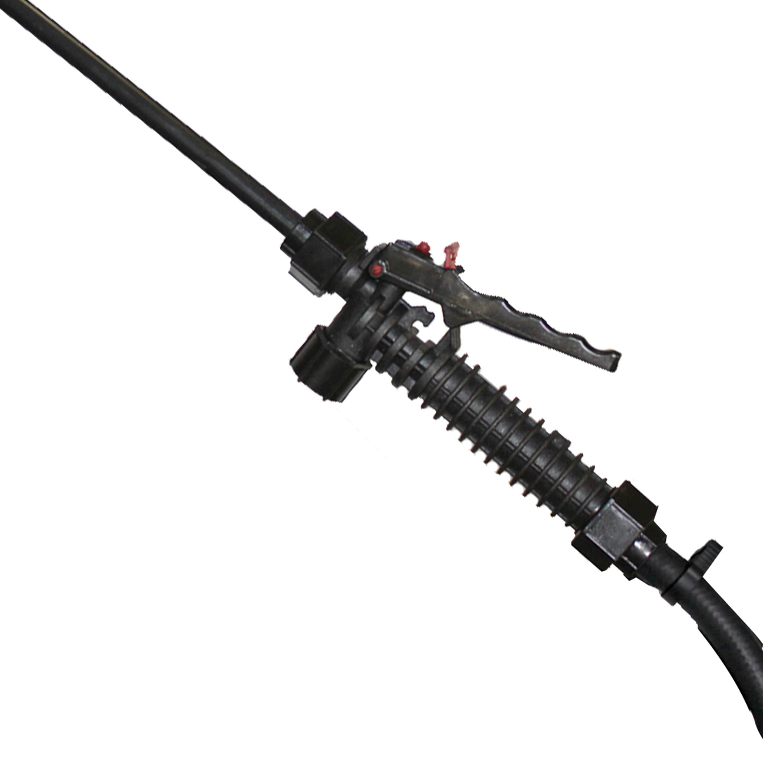 CHAPIN reinforced 15-foot hose detail for extended reach along fences