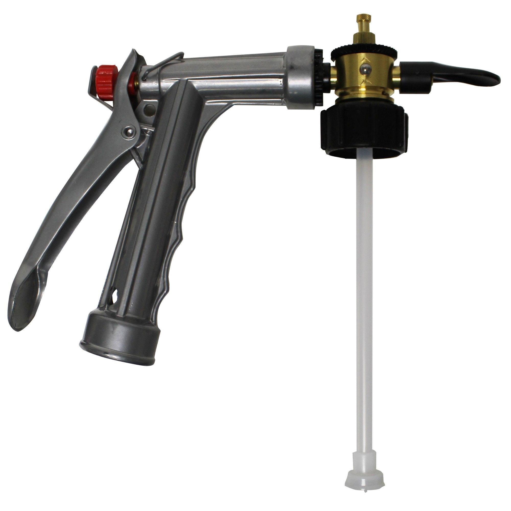 CHAPIN metering dial closeup providing precise dilution control benefit