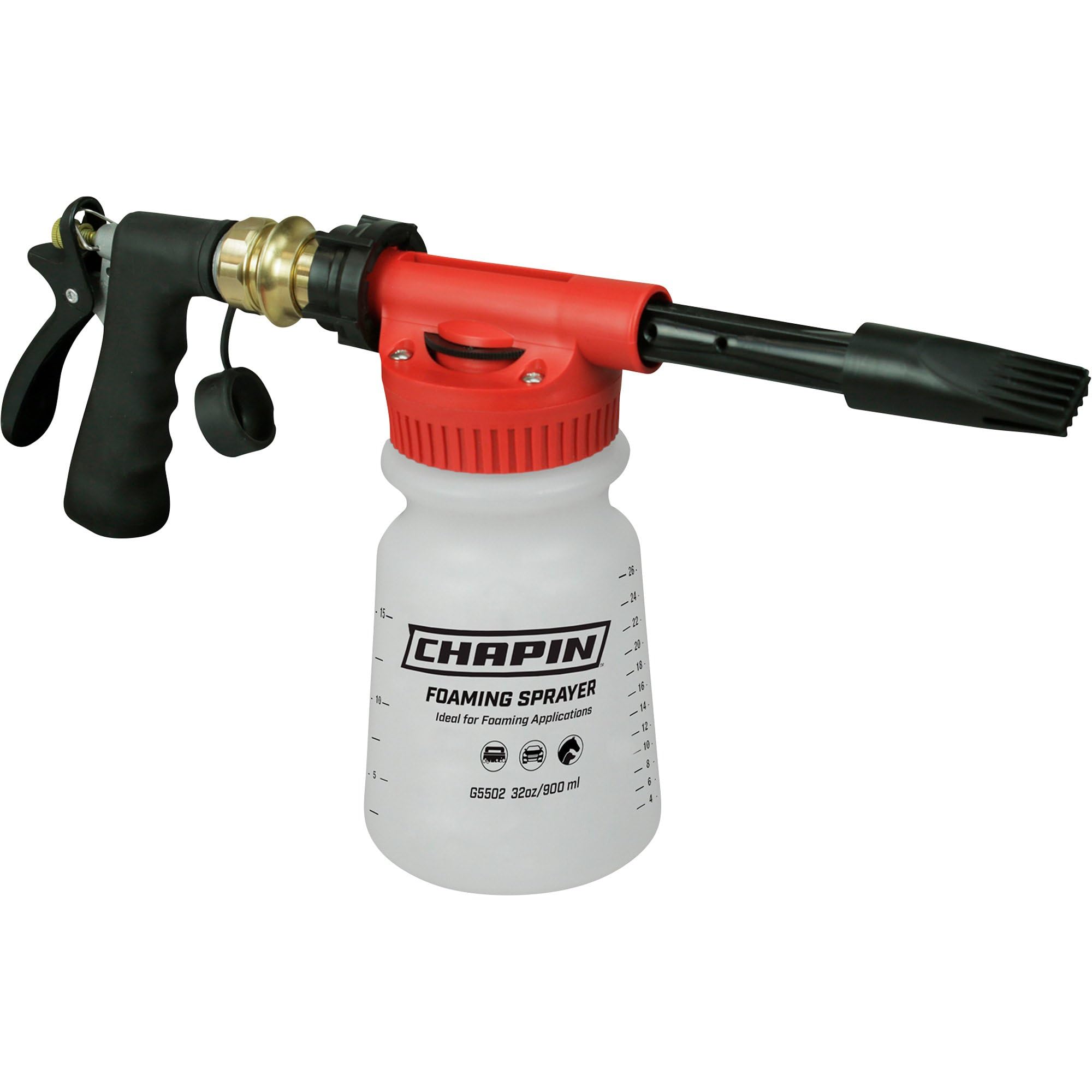 CHAPIN G5502 front view showing assembled foaming sprayer and bottle for easy cleaning