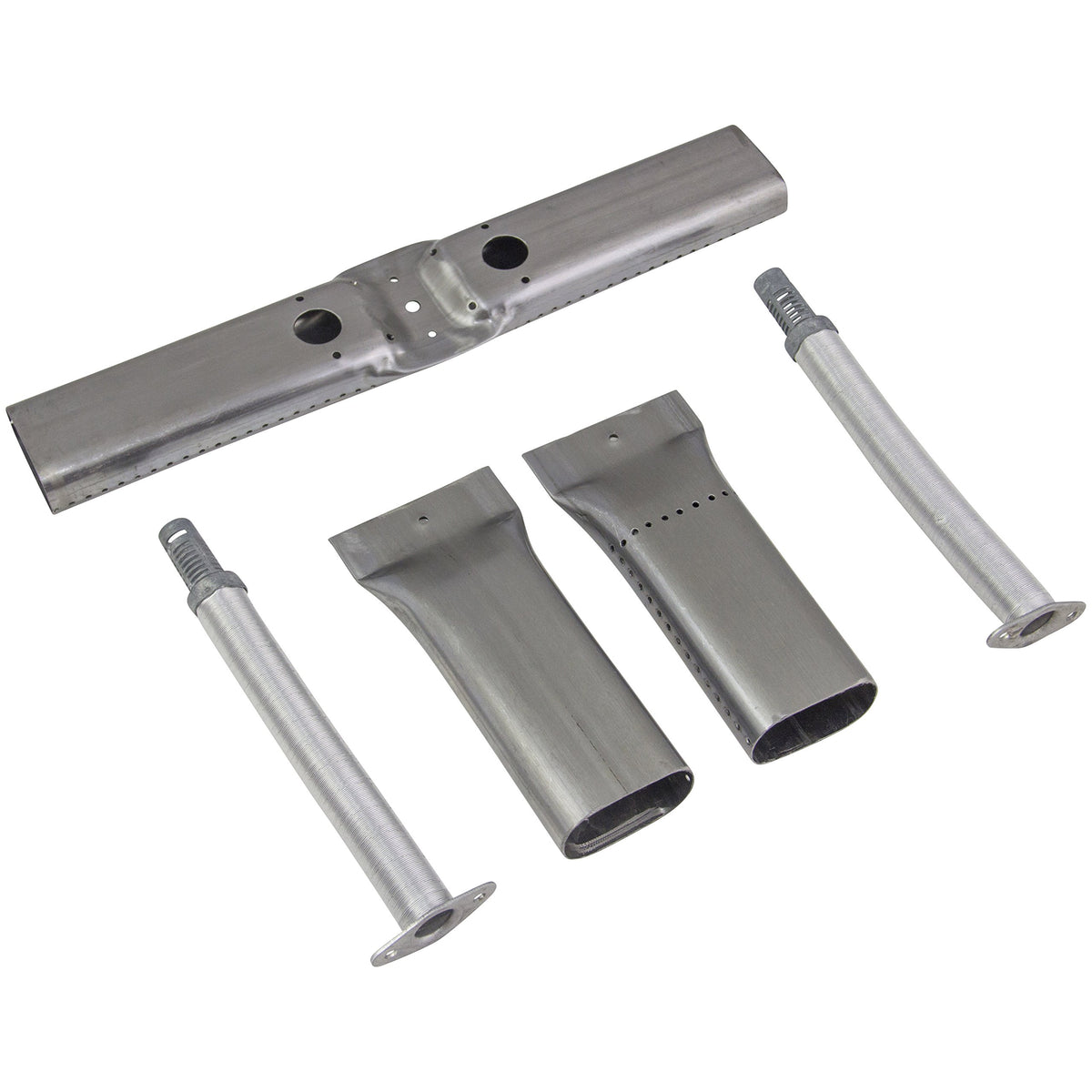 Char-Broil bar burner front view showing stainless steel and durable fit