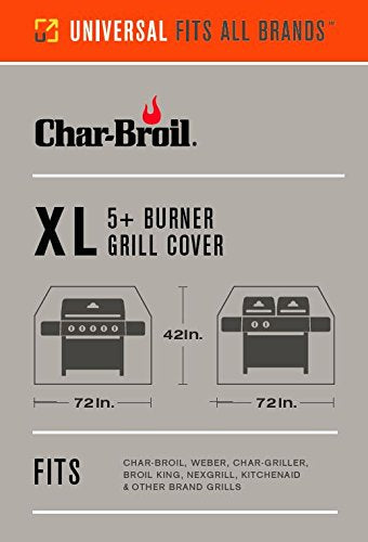 Char-Broil close-up of ripstop fabric and sealed seam highlighting tear resistance and water protection