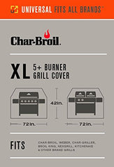 Char-Broil close-up of ripstop fabric and sealed seam highlighting tear resistance and water protection