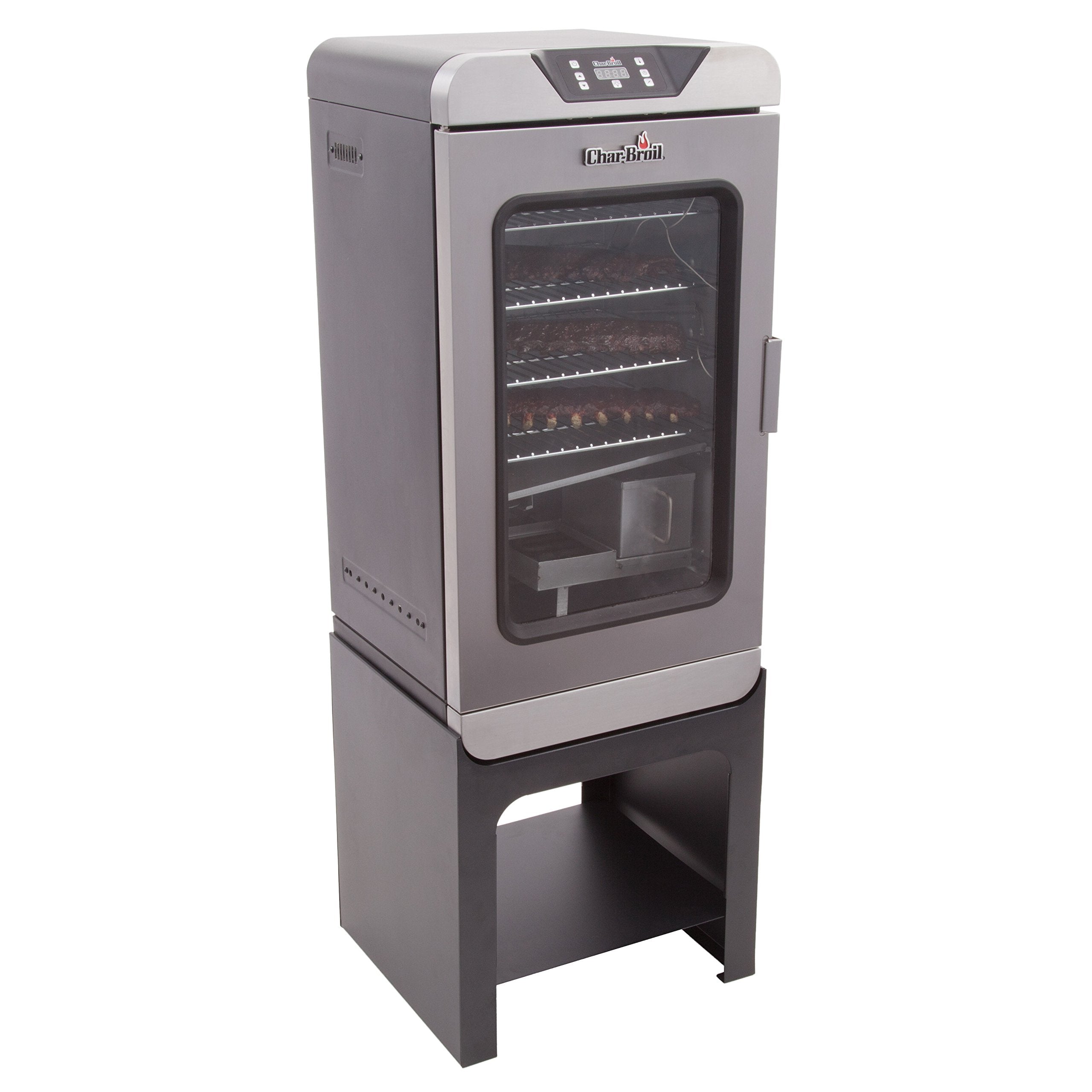 Char-Broil close-up of steel construction highlighting durable welds and finish