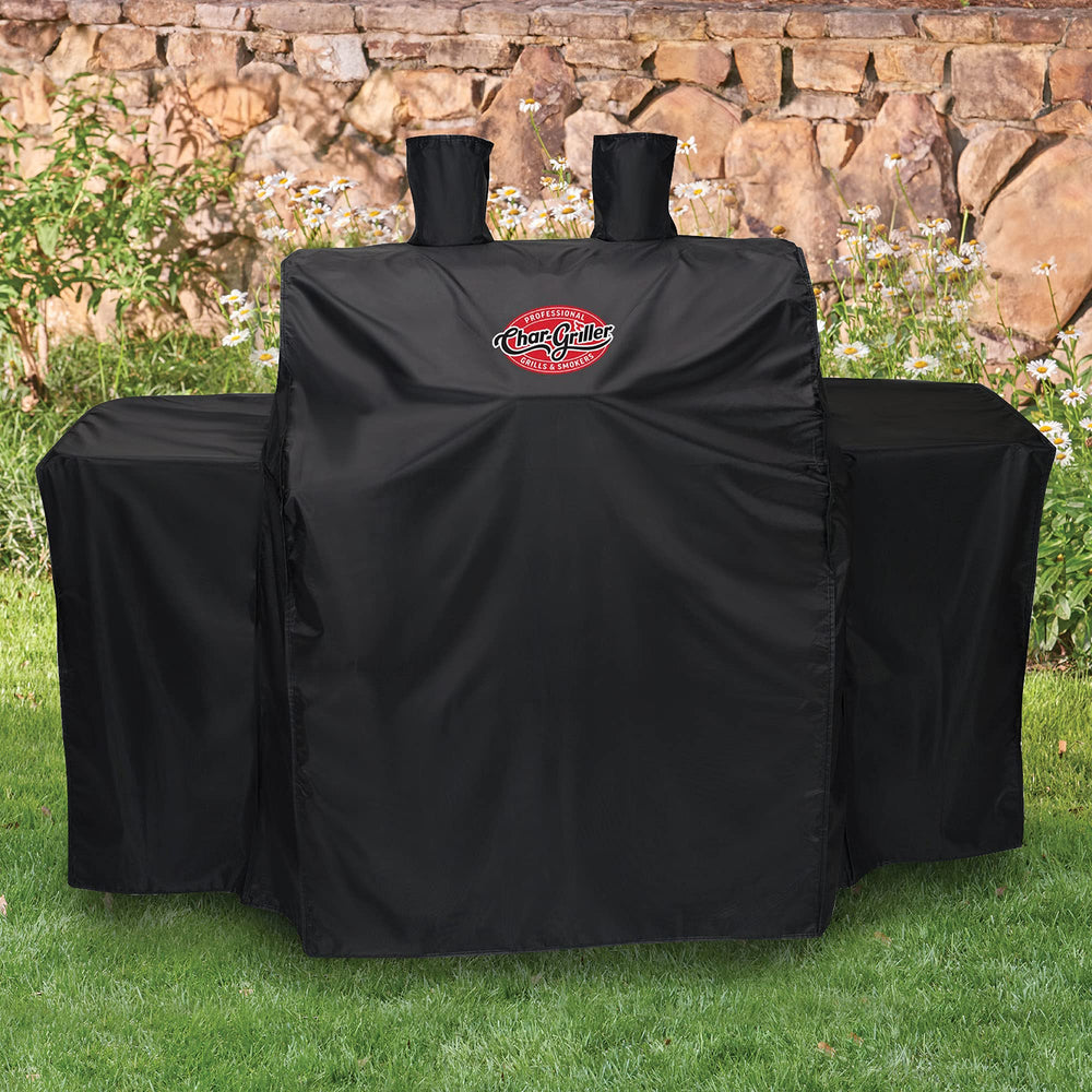 Char-Griller close-up of heavy-duty polyester fabric for weather resistance