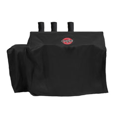 Char-Griller front view covered grill showing full protection and neat fit