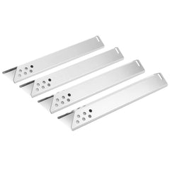 Charbrofire BG2824B close-up of glossy stainless finish for easy cleaning benefit