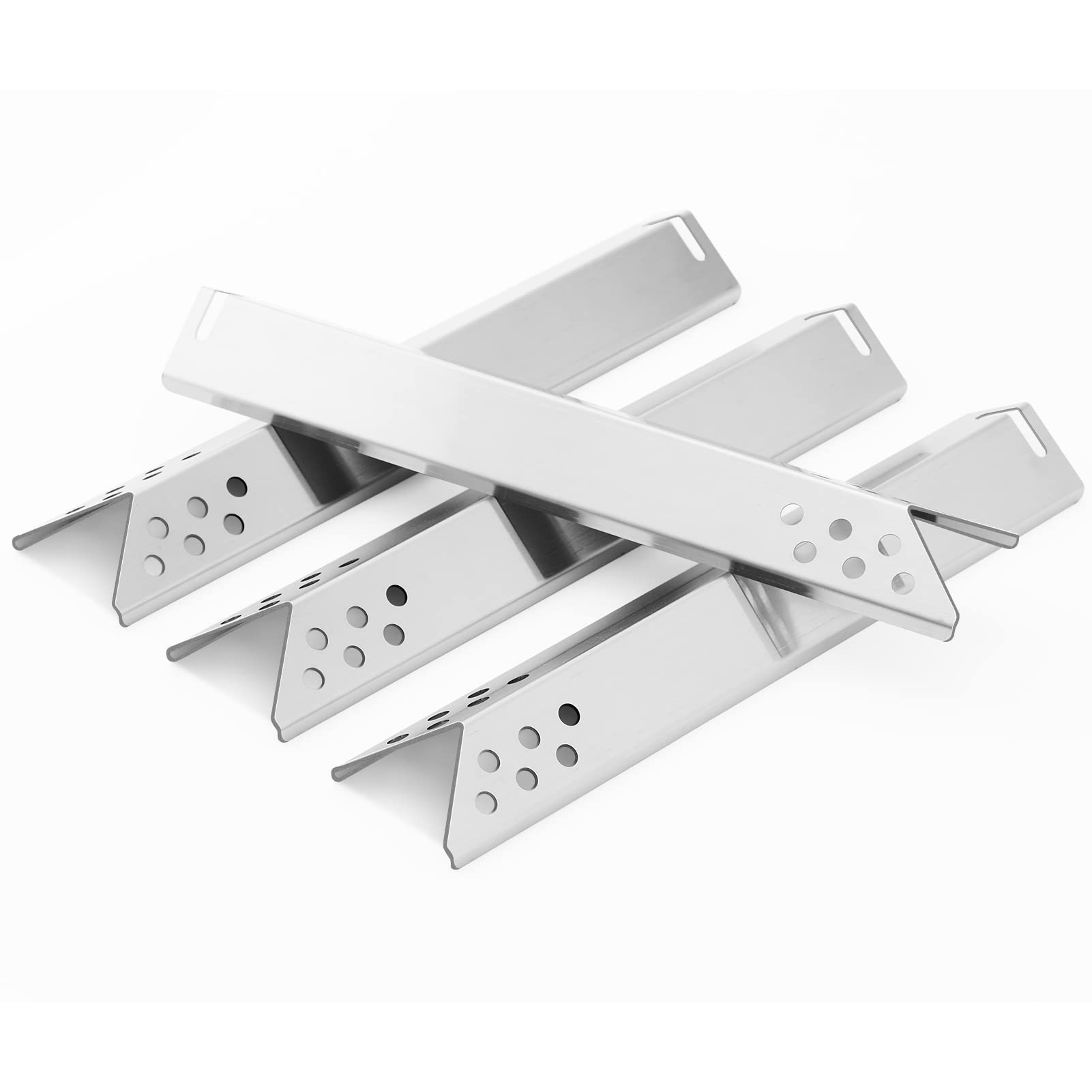 Charbrofire BG2824B front view showing four stainless heat plates and even coverage benefit