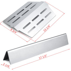Charbrofire burner tube end detail showing solid construction and reliable flow