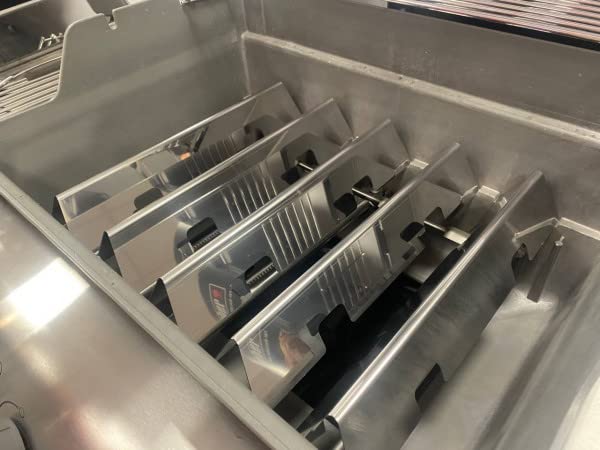 Charbrofire stainless flavorizer bar close-up showing durable finish
