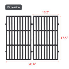Charbrofire enamel texture detail resisting chips for long-lasting durability