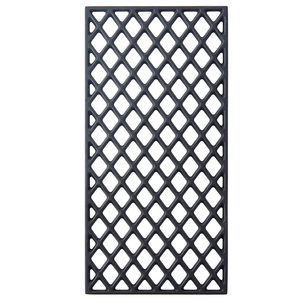 Charbrofire front view of replacement grate showing fit and durable design benefit