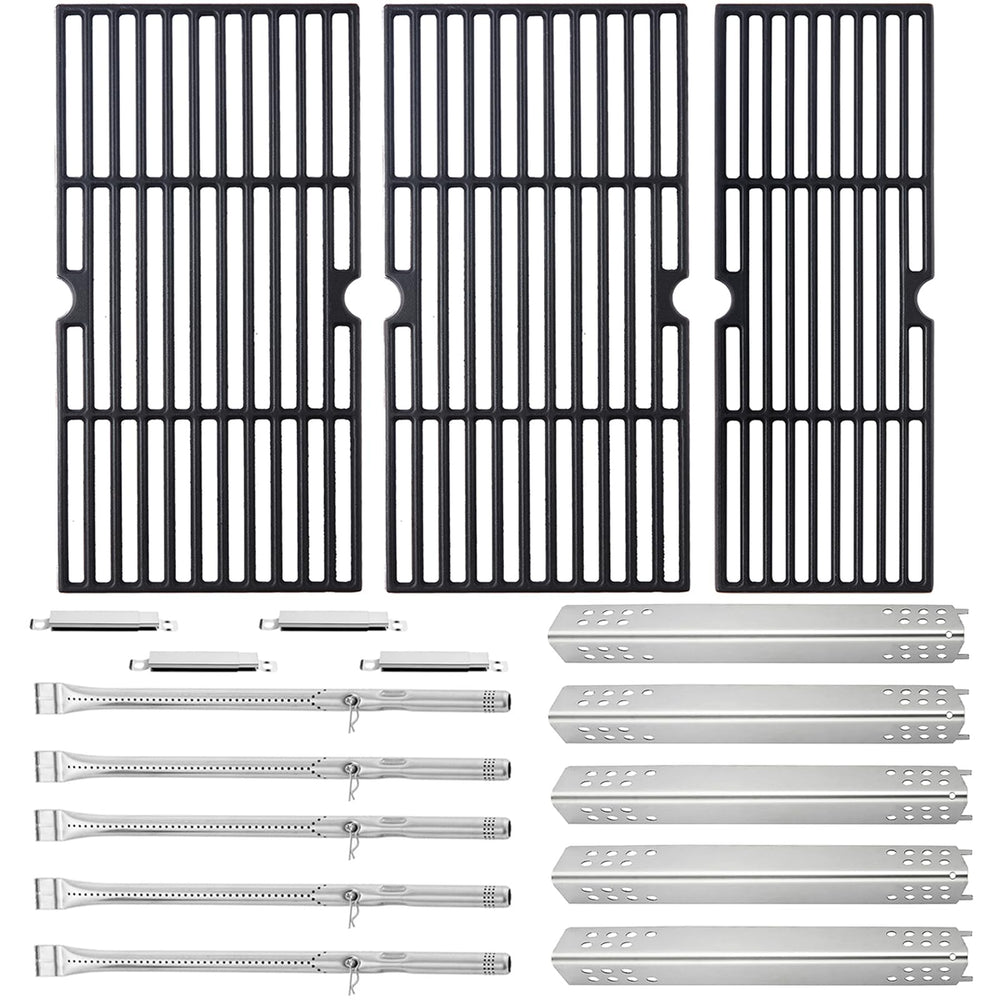 Charbrofire front view of replacement grates showing robust fit and durability
