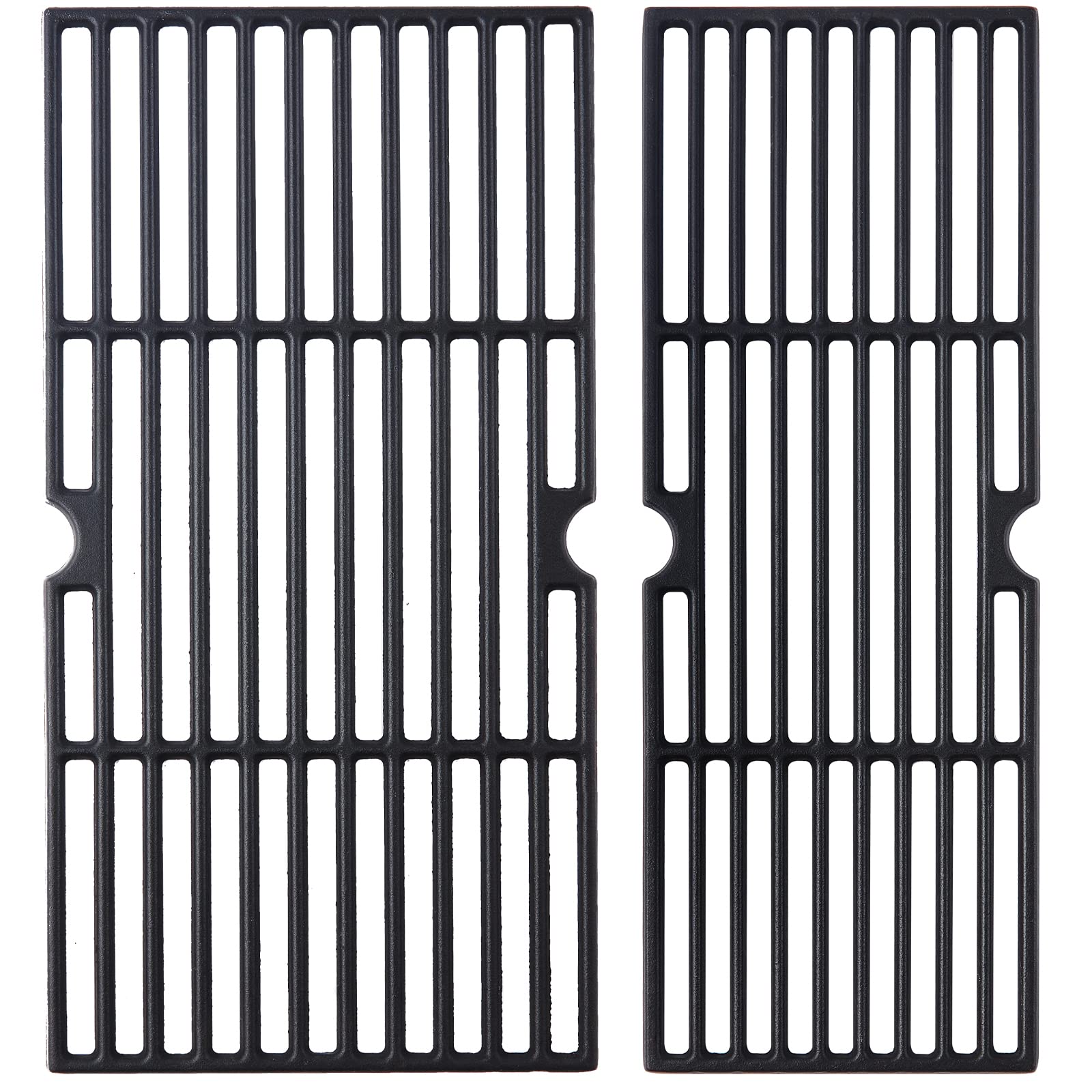 Charbrofire front view of replacement grates showing fit and finish benefit