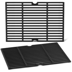 Charbrofire front view of two replacement grates showing fit and finish, improved durability